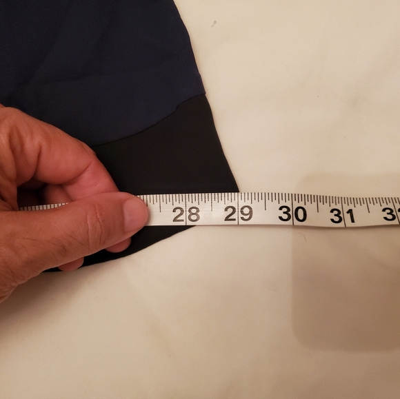 👗2/$30👗NWT Today's Designer Brand Sleeveless Navy Blue/Black Slip-on Blouse XL - Picture 7 of 9